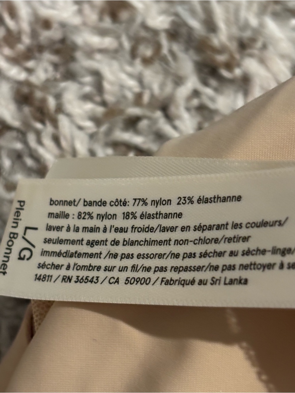 True & Co. Nude Seamless T-Shirt Bra - Picture 8 of 8